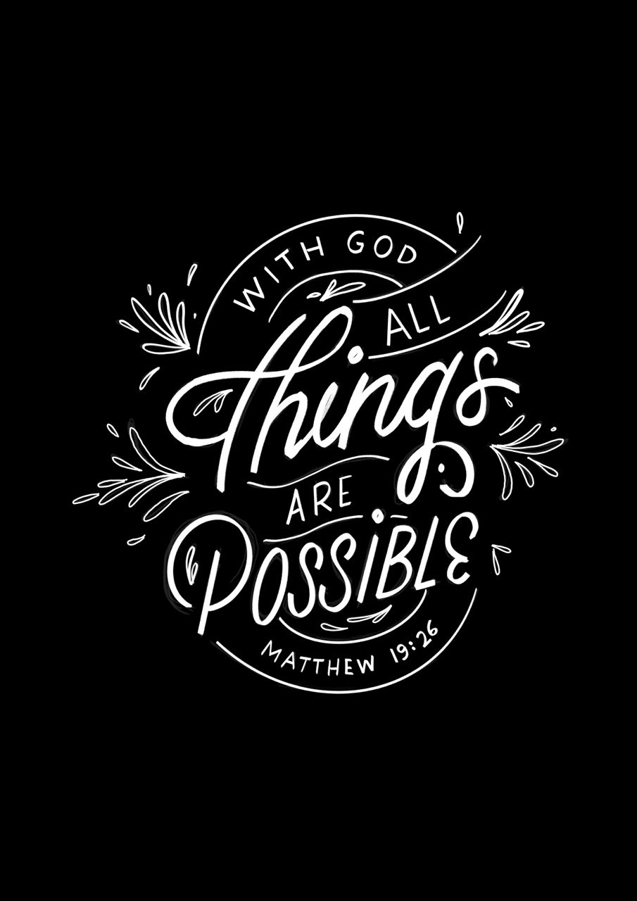 All thing are possible