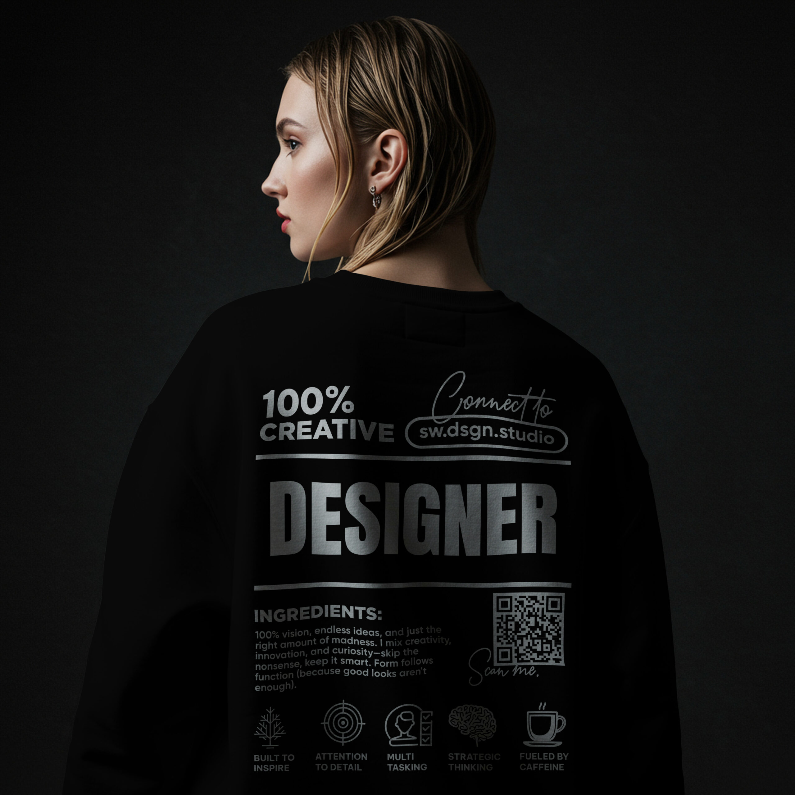 Tshirt Designer Black
